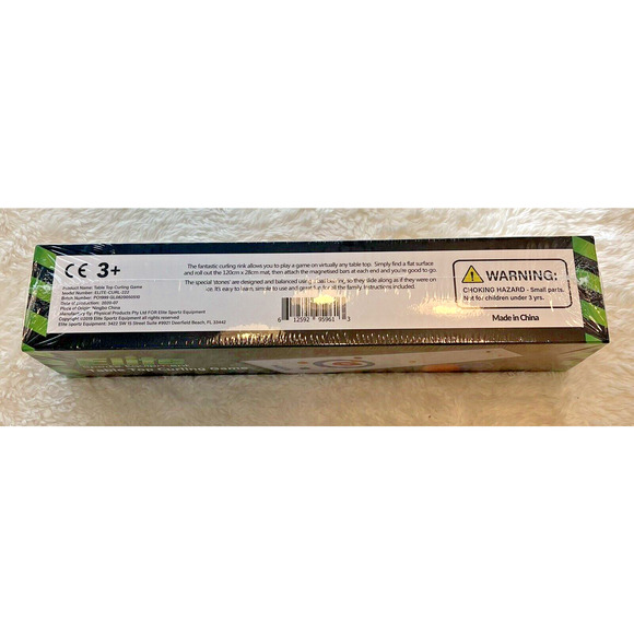 New in Package Tabletop Curling Game 120 X 28cm Mat Elite Sports Equipment - Picture 3 of 3